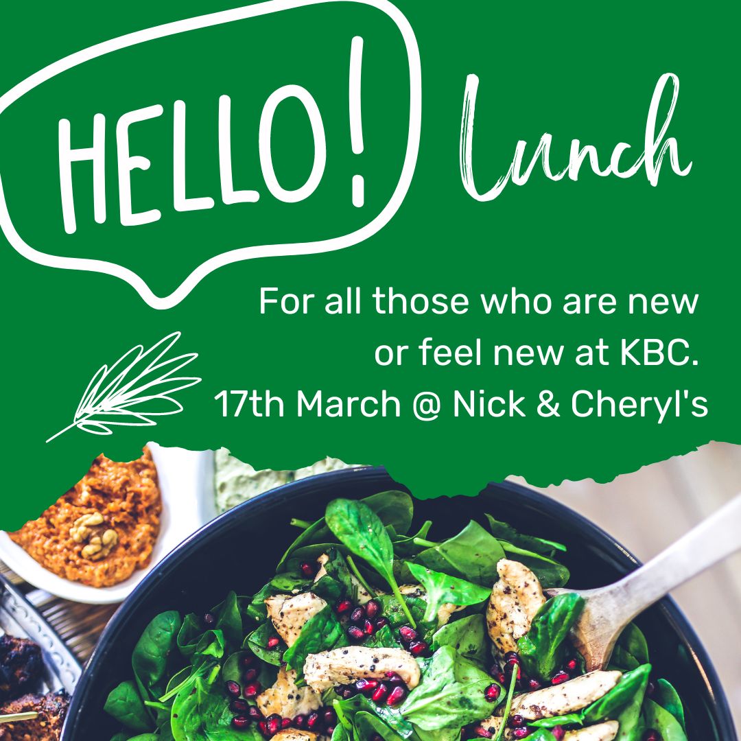 Newcomers Lunch 17th March
